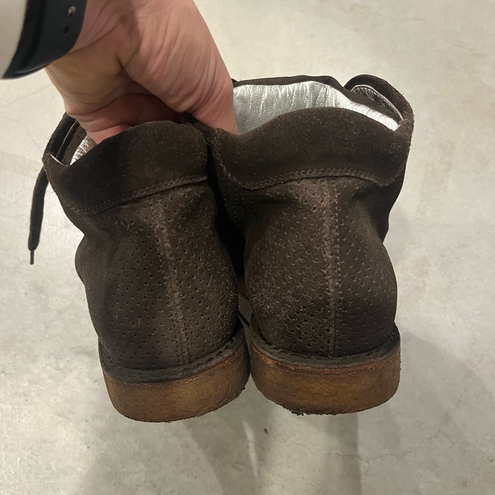 Chanel Brown Authentic Suede Boots 39 - Picture 7 of 9
